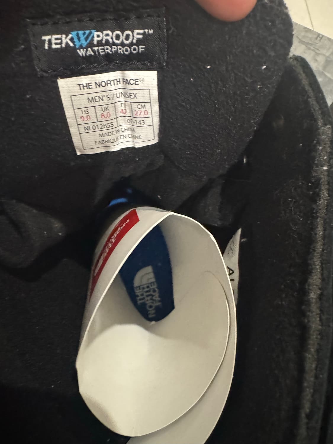 스투시 x 노스페이스 장화 부츠(270) 상품이미지3