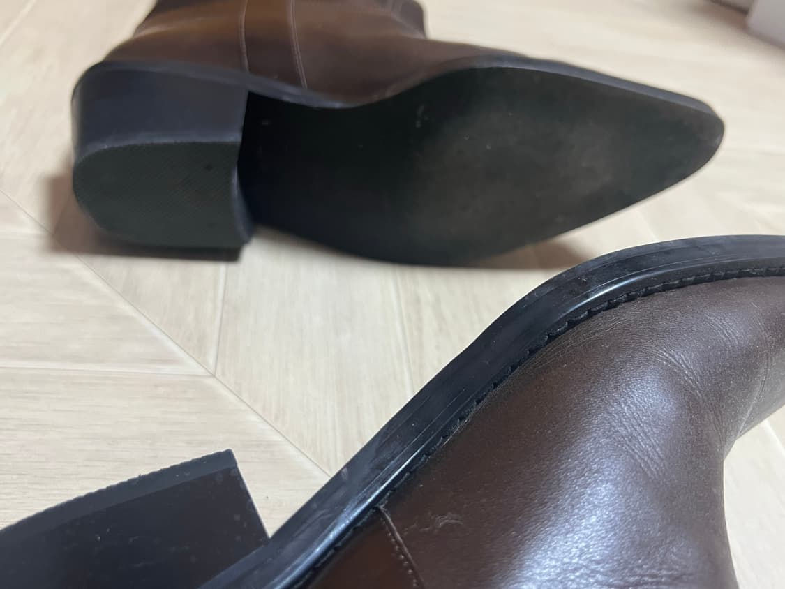 (상태좋음 235-240)에토스 브라운 롱 부츠🤎👢 상품이미지5