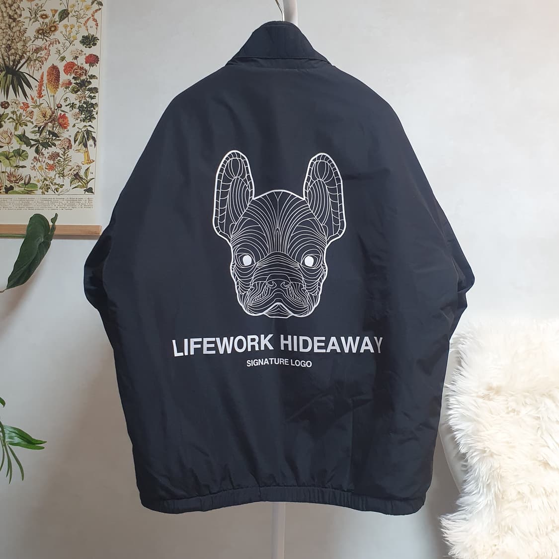 [M~L]라이프워크 카모 리버시블 후리스 자켓 상품이미지4