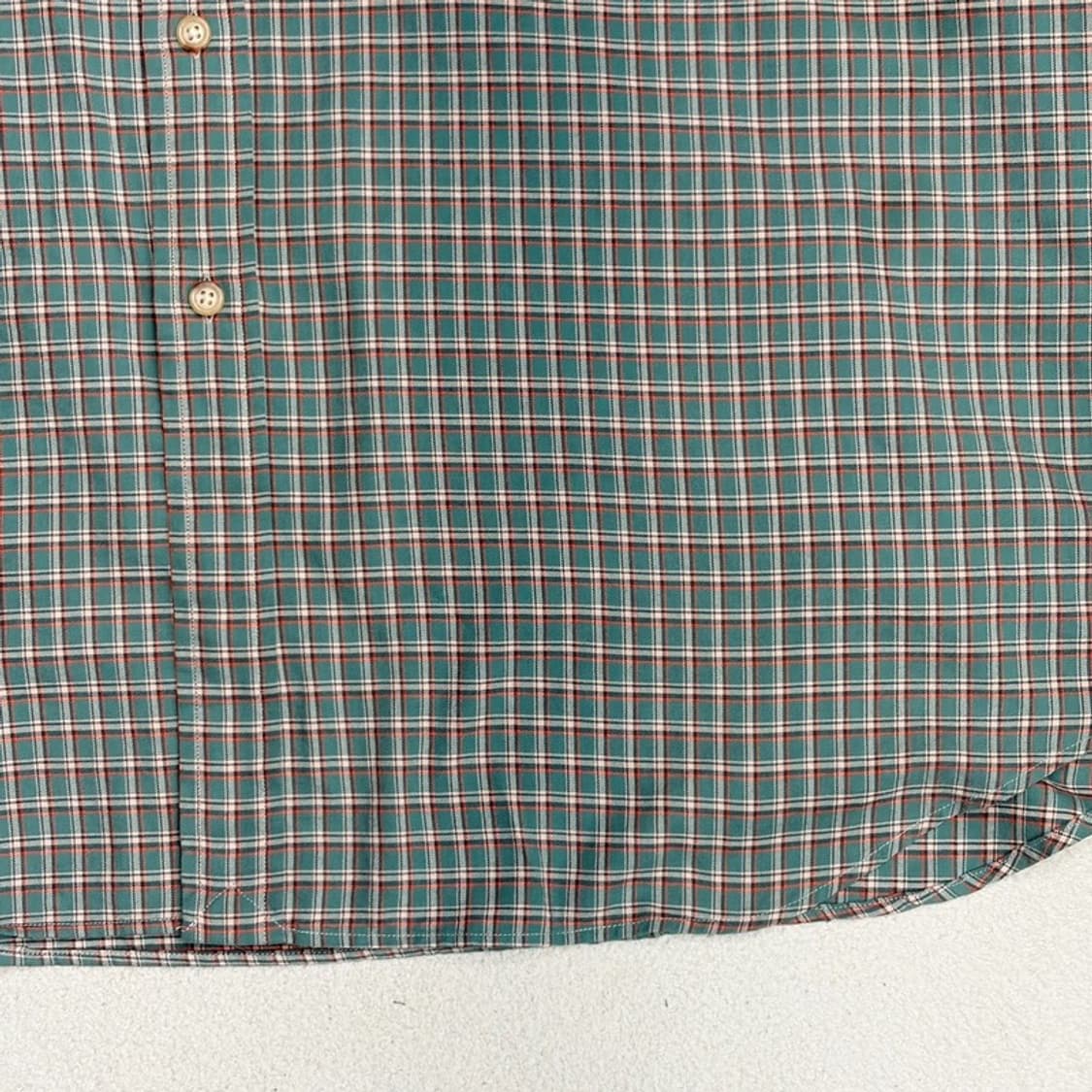 POLO 깅엄 체크 포플린 셔츠 XXL 상품이미지2