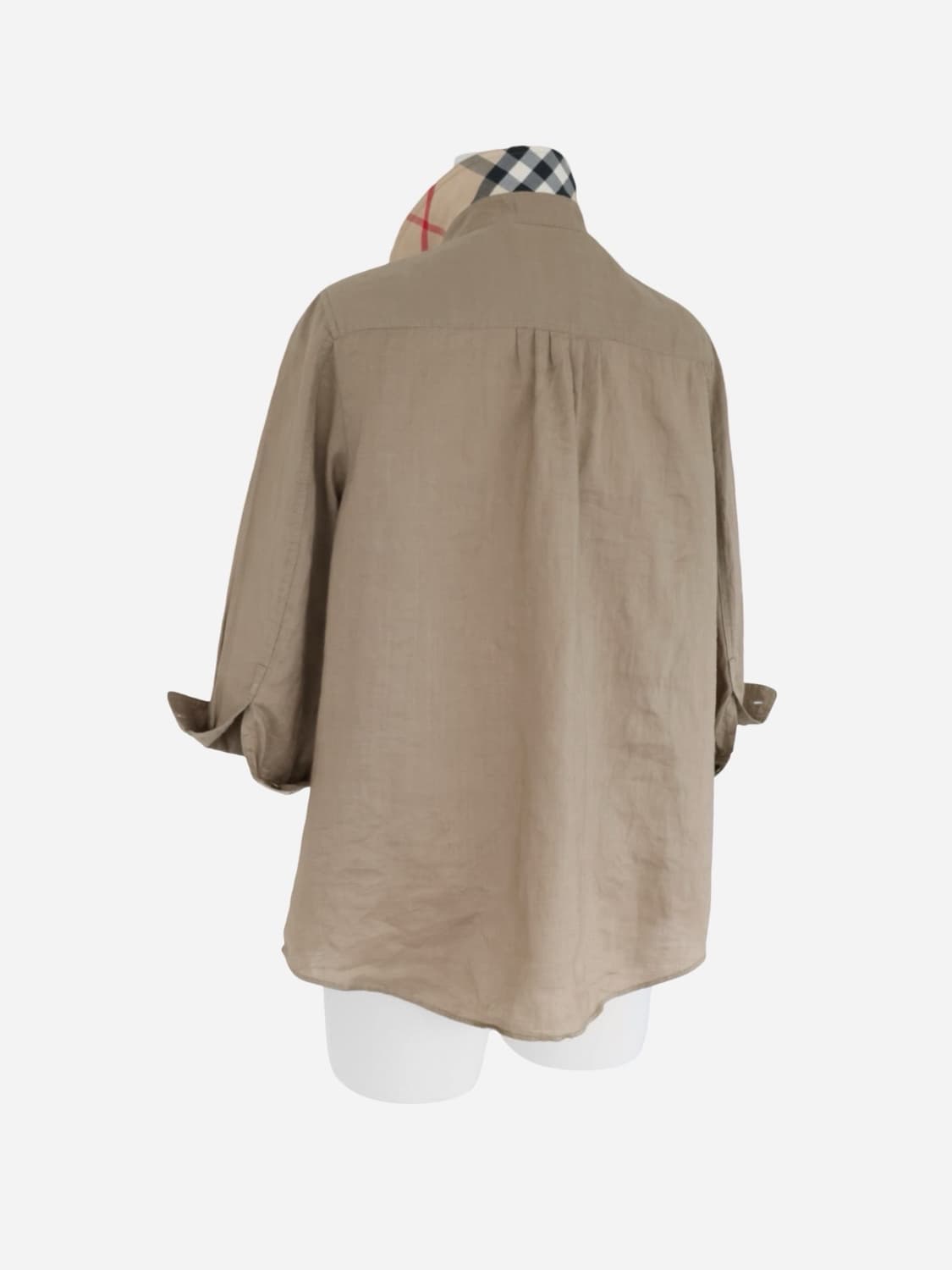 Burberry London Linen Check Shirt 상품이미지4