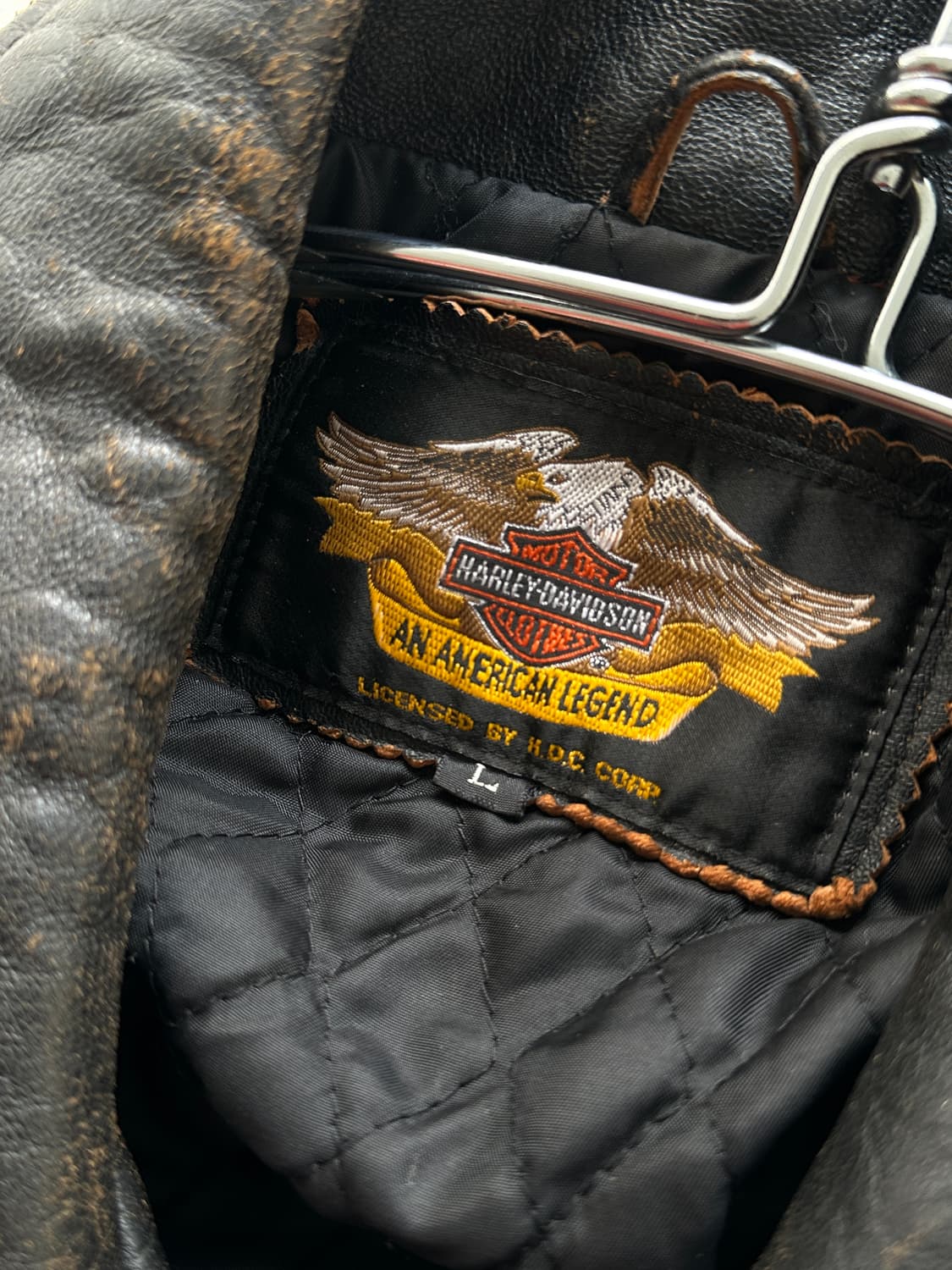 Harleydavidson 할리데이비슨 레더 라이더 자켓 상품이미지6