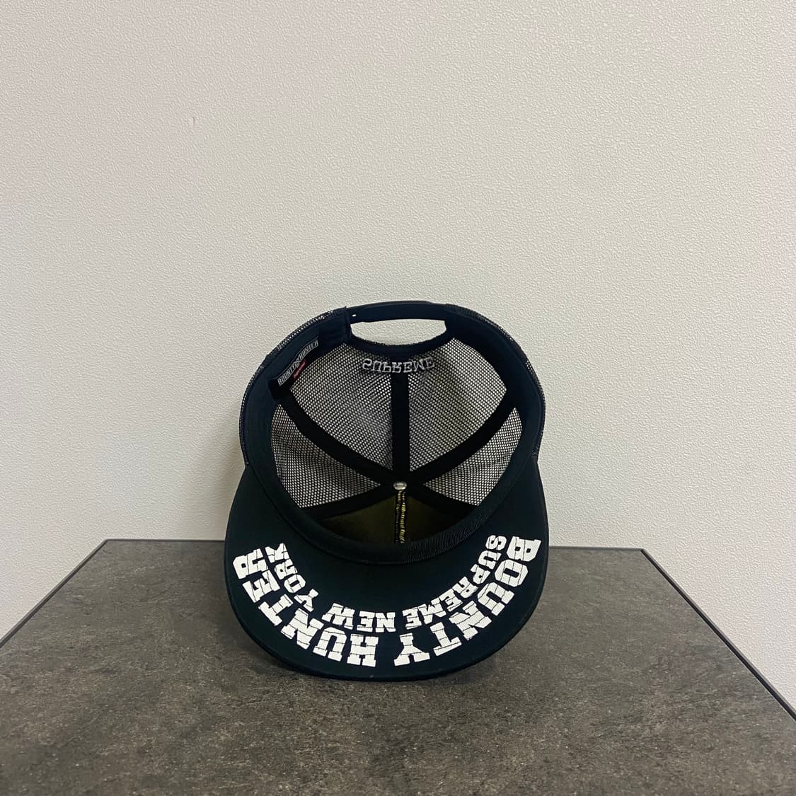 (OS) 슈프림 바운티 헌터 메쉬 백 5패널 캡 모자 블랙 23FW 상품이미지5