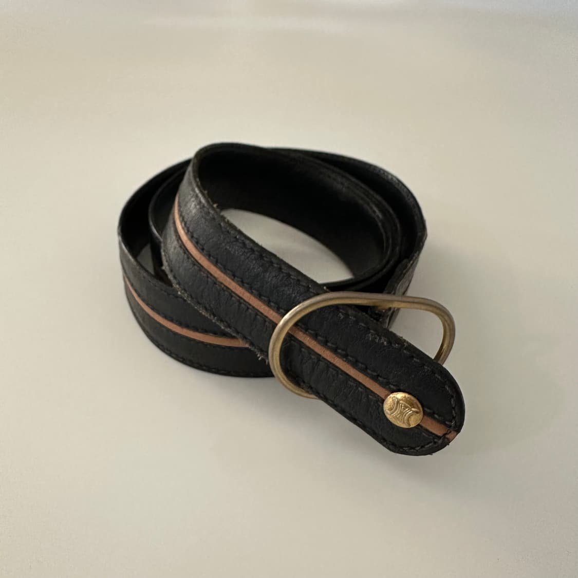 셀린느 celine 로고 가죽 벨트 상품이미지1