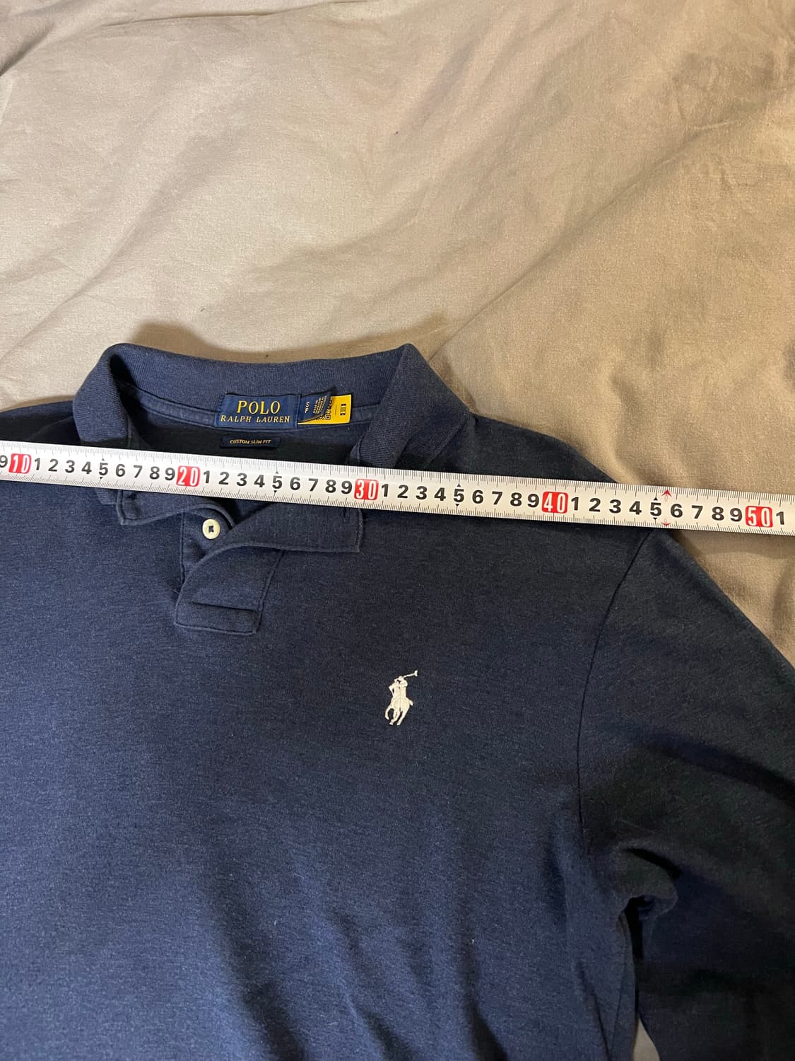 폴로 랄프로렌 긴팔 카라티 피케이티 커스텀슬림 S 상품이미지6