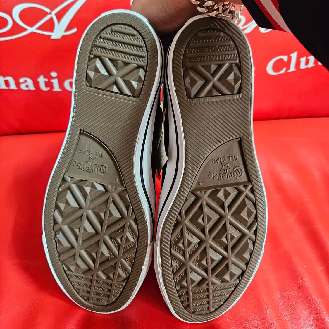 (새상품)컨버스(Converse) 척 벨크로 스니커즈 250size 상품이미지5