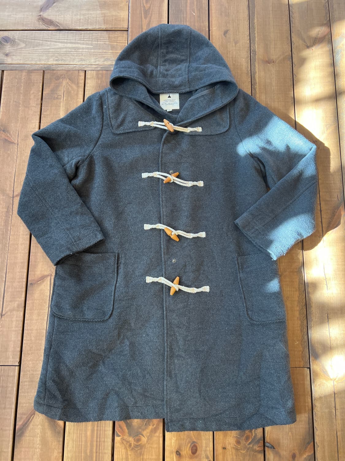 Nico and 그레이 롱 더플 코트 상품이미지6