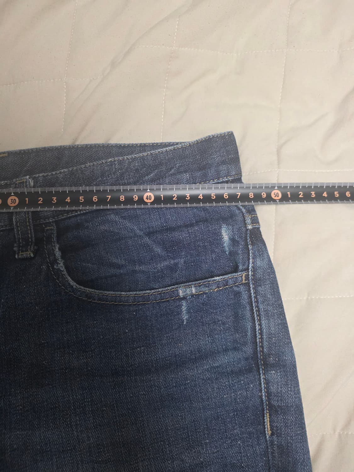 구찌 청바지 데님팬츠 50-허리 47.5, 총장 99.5 상품이미지6