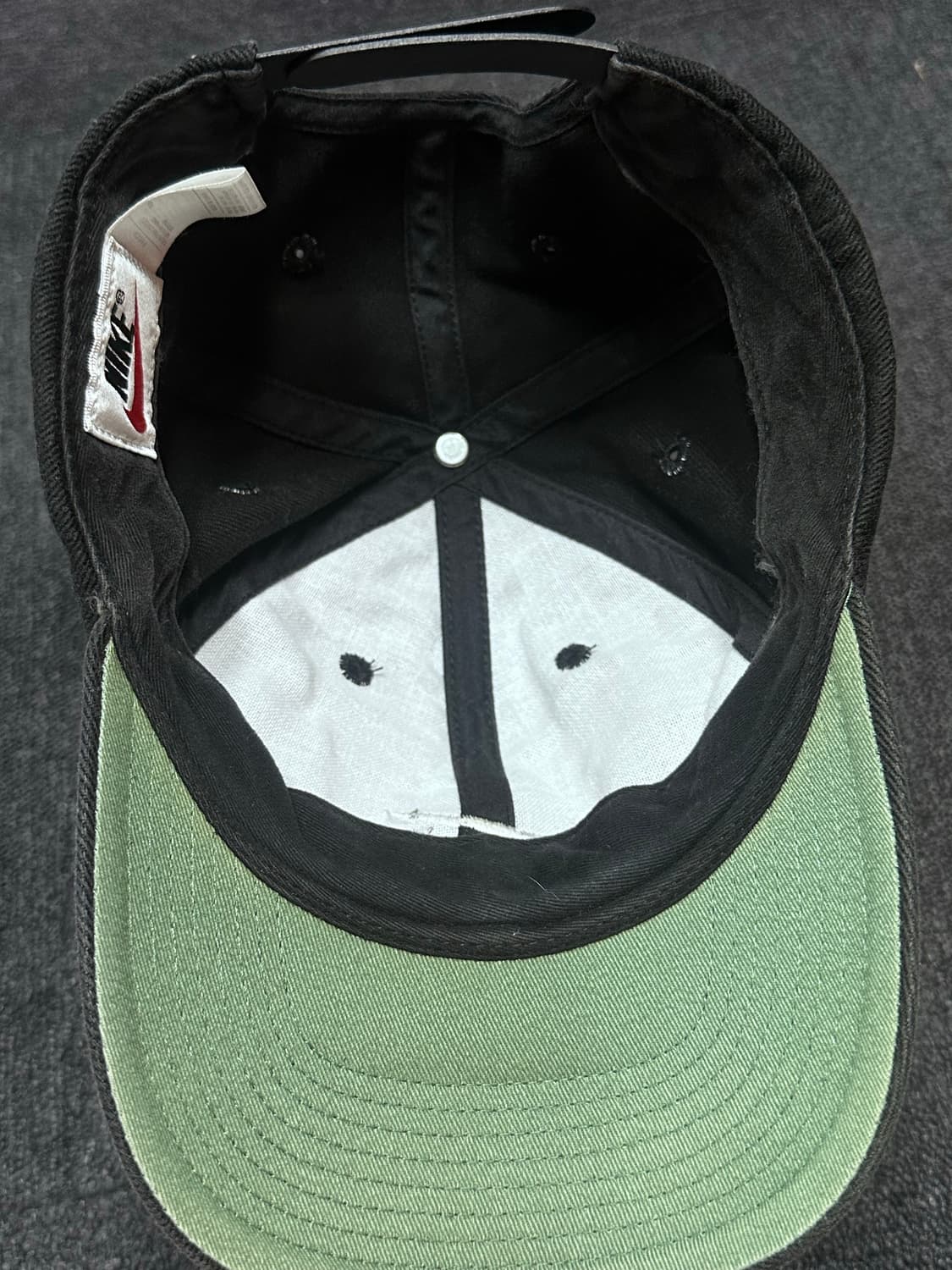 90s 나이키 한정판 빈티지 스우시 캡 Nike Vintage cap 상품이미지4