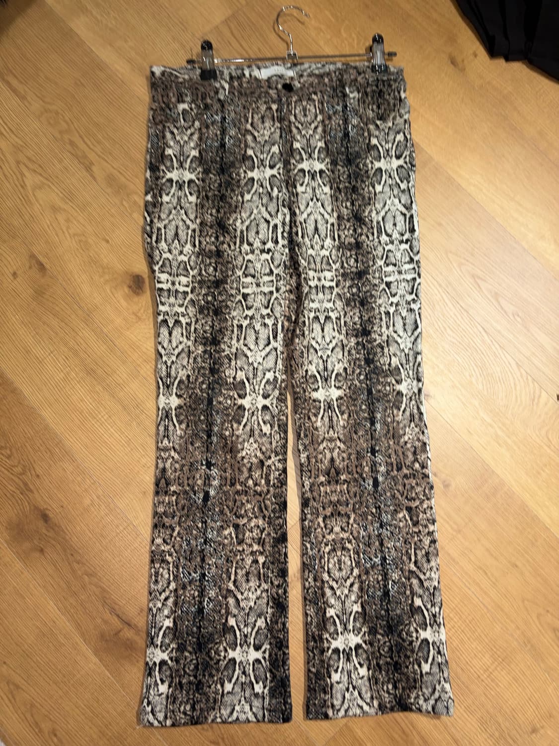 뱀 패턴 바지  상품이미지2