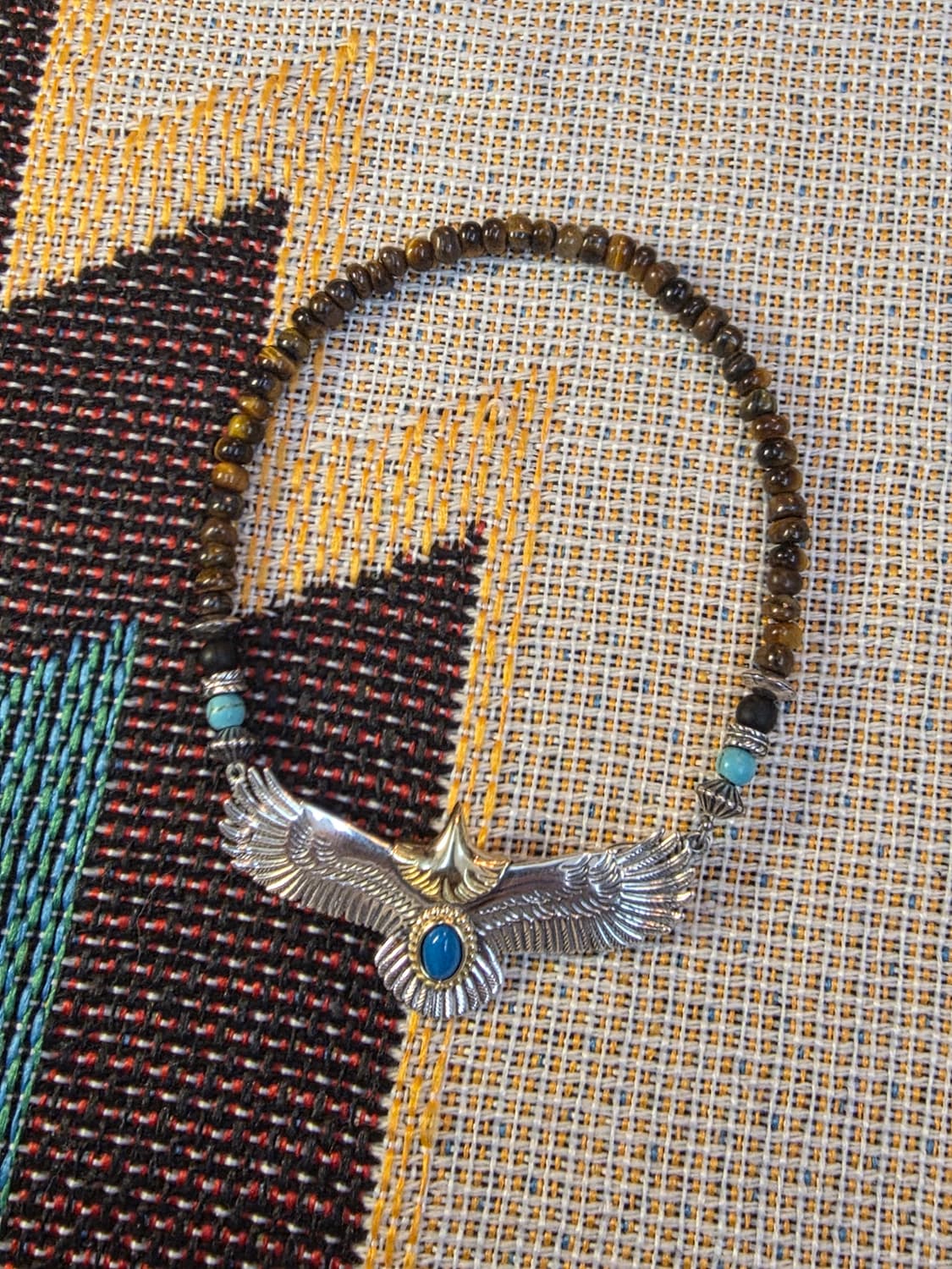 3Cross silver free egle Navaho bracelet 상품이미지4