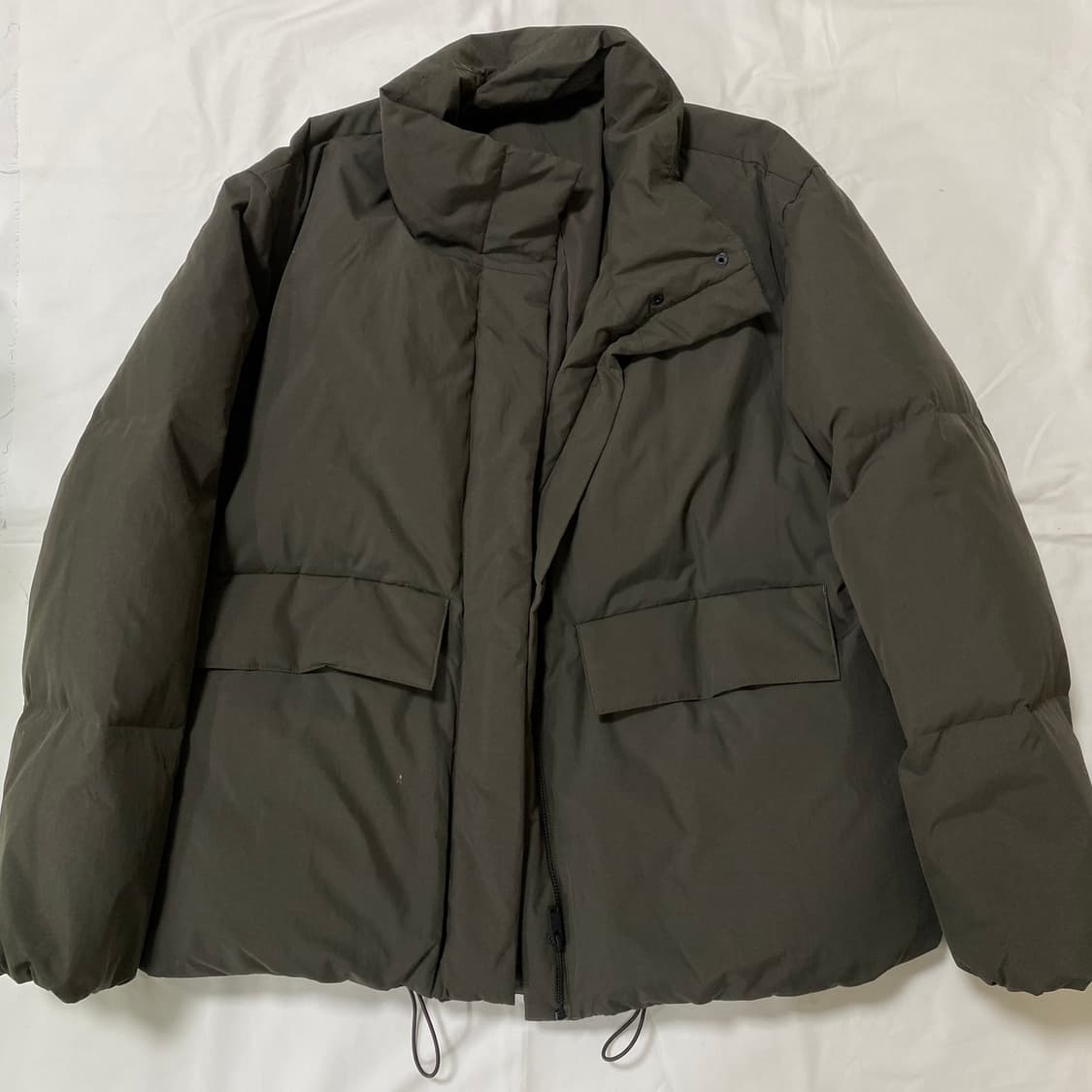 44(105) COS 패디드 푸퍼 숏패딩 브라운 코스 상품이미지1