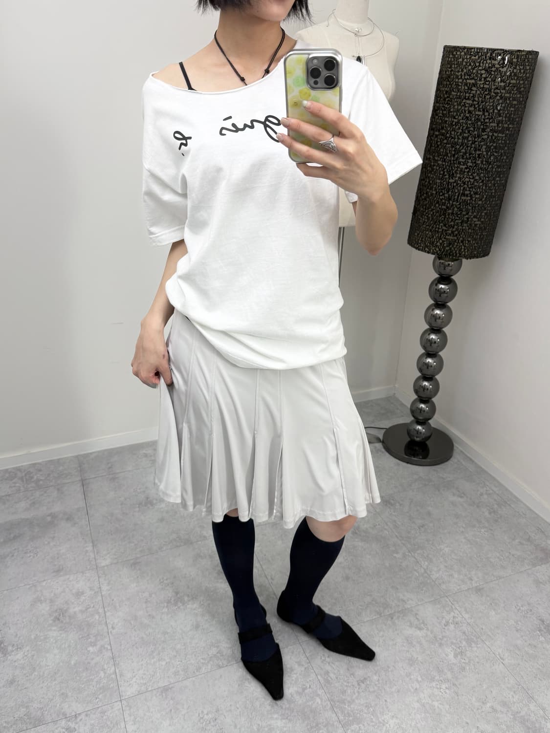 Michel Klein 플리츠 스커트 상품이미지1