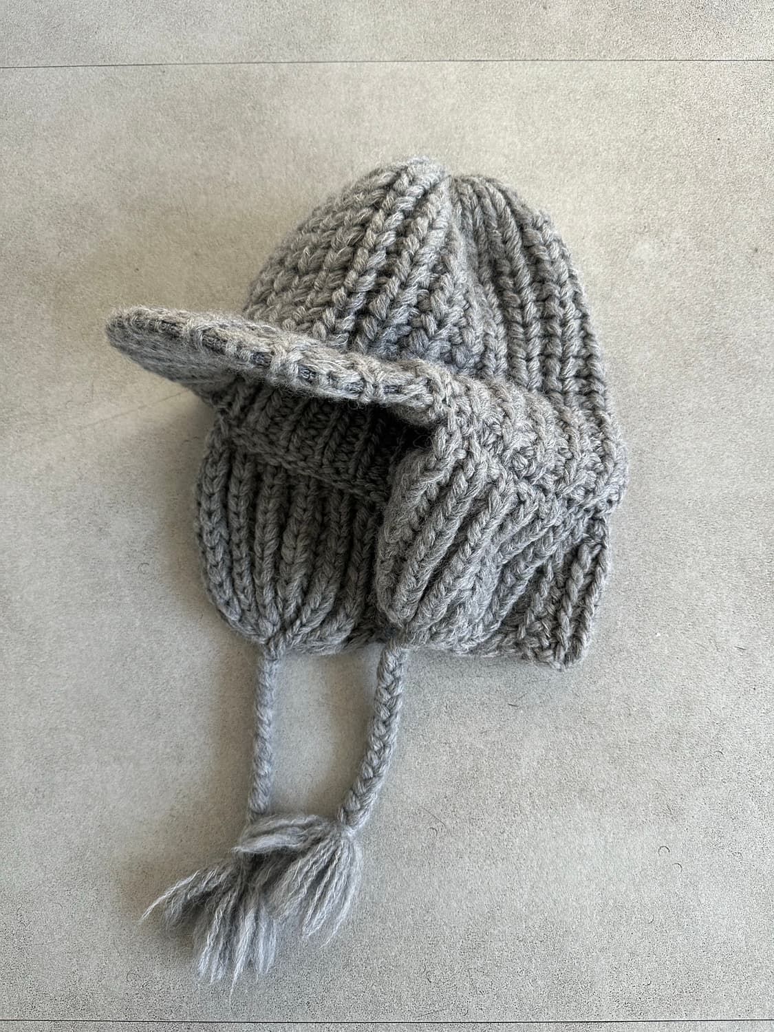 키지마 타카유키 이어플랩 니트 울 비니 상품이미지4