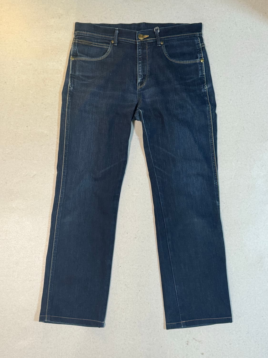 랭글러 wrangler 생지 빈티지 워싱 데님 팬츠 32 상품이미지1