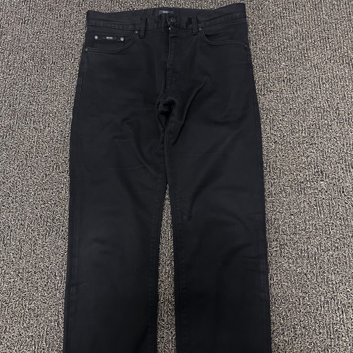 HUGO BOSS 휴고보스 데님 흑청바지 블랙진 레귤러핏 상품이미지2