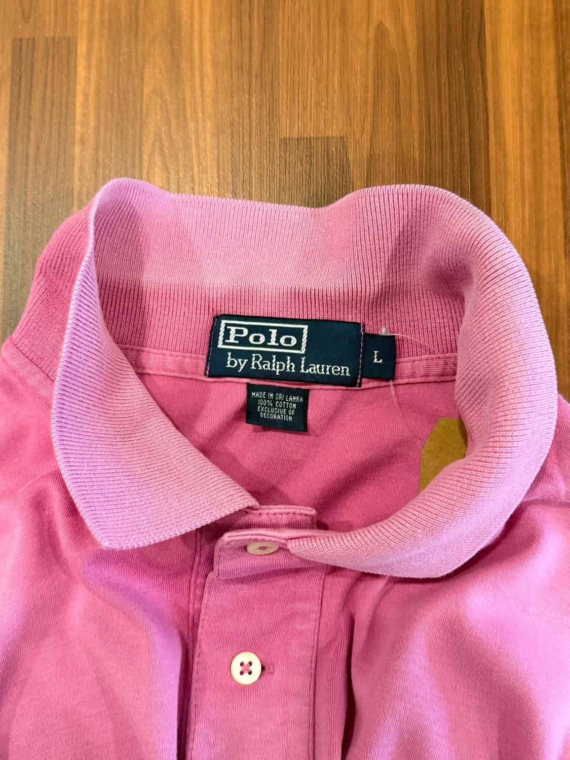Polo RL 폴로 랄프로렌 pk 반팔 티셔츠 (Pink) 상품이미지7