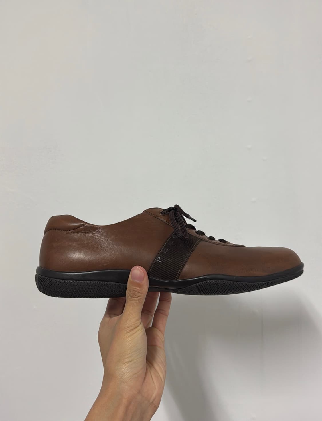 00s 프라다 스포츠 레더 스니커즈 상품이미지1