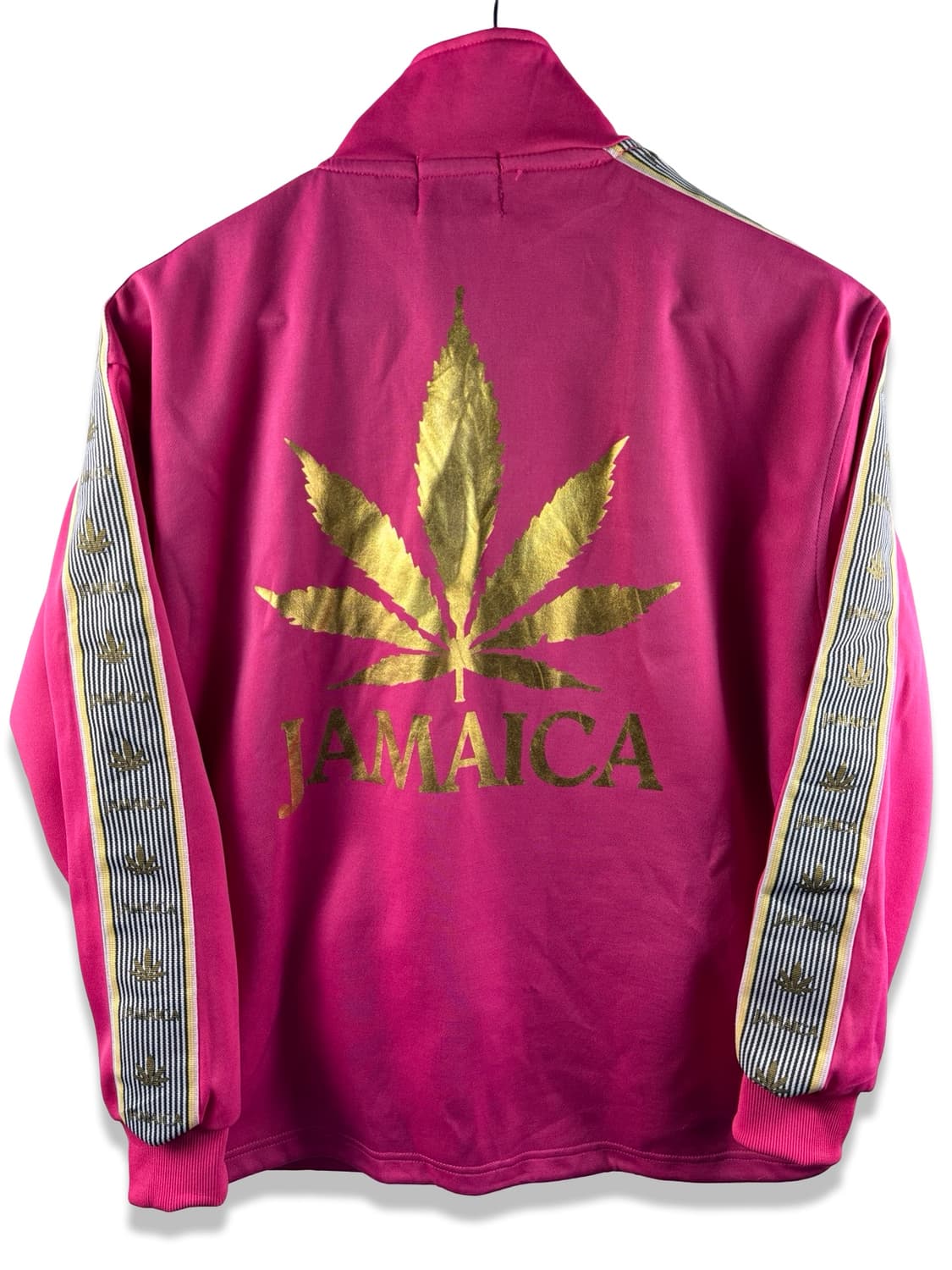 JPN 핑크 골드 Y2K 테이프라인 져지2183 상품이미지1