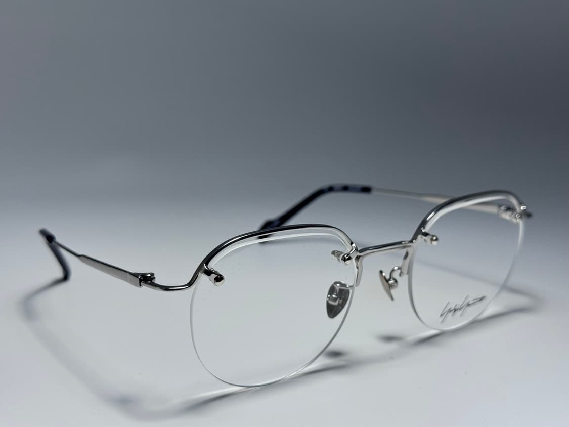 요지 야마모토 림리스 반무테 안경 0052 상품이미지5