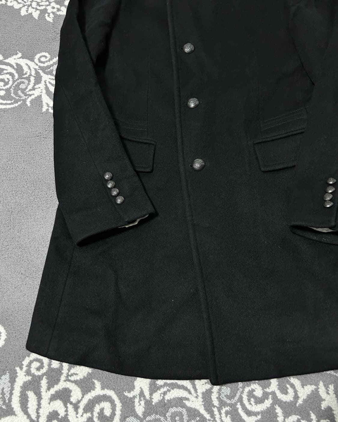 타임 옴므 하이넥 울 코트 상품이미지4