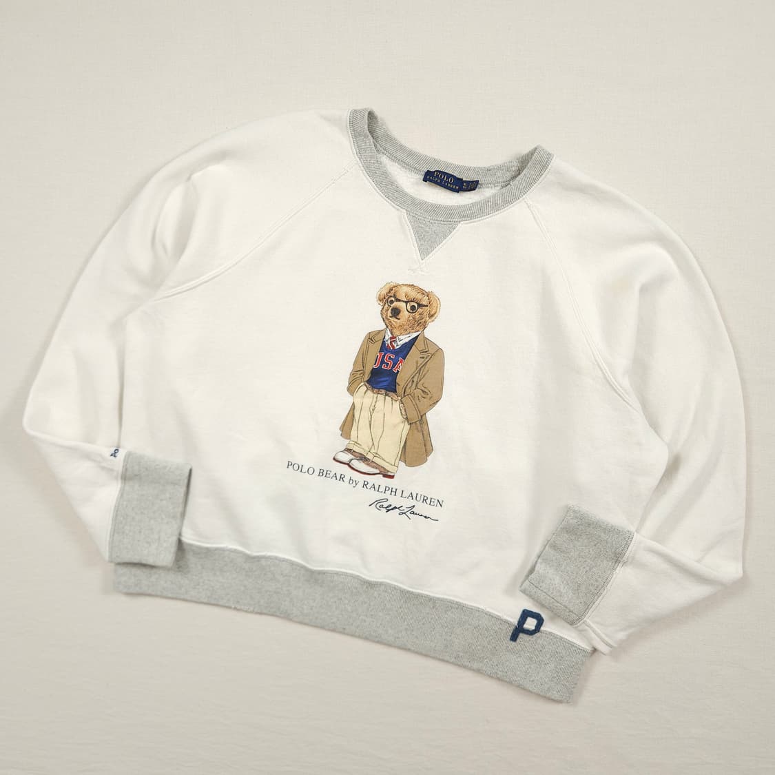 XL(105) 폴로 랄프로렌 베어 크루넥 맨투맨 상품이미지2