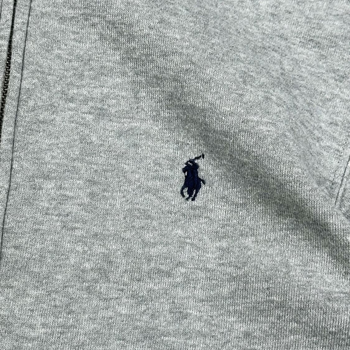 폴로 랄프로렌 포니 걸즈 그레이 후드집업 (실측 XS 여성추천) 상품이미지3