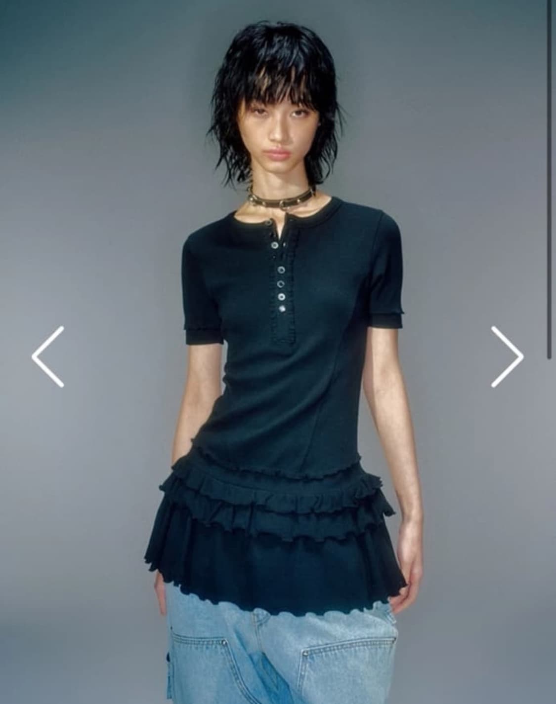 베이컨트 아카이브 프릴 원피스 s 상품이미지1