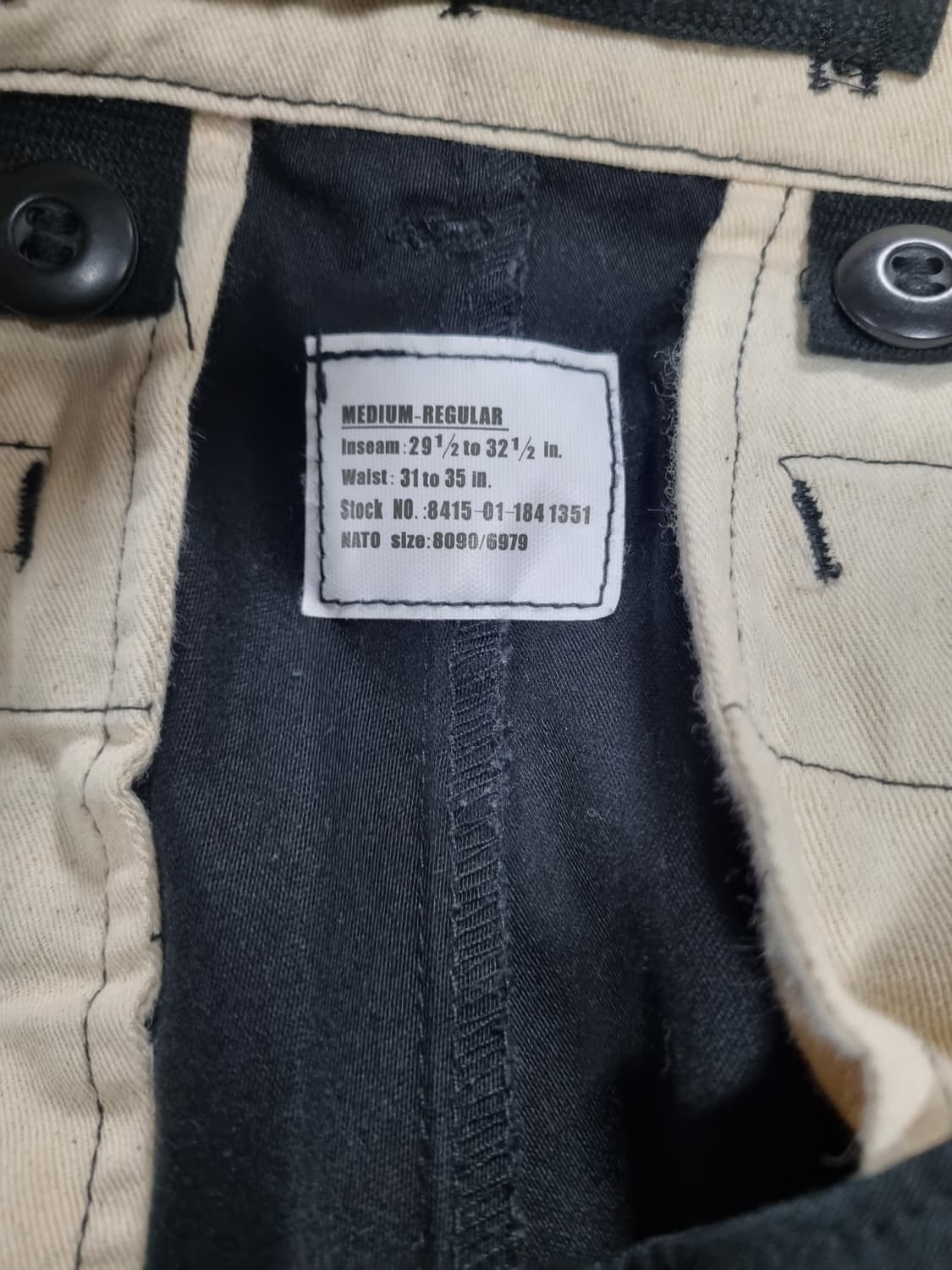 미군 M65 남성 카고 팬츠  상품이미지3