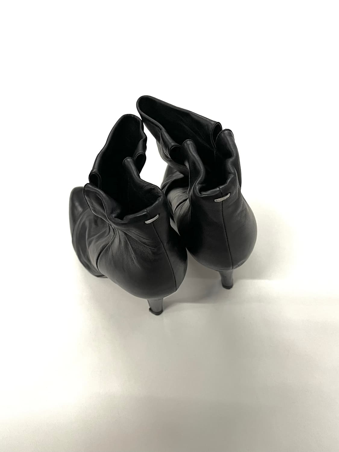 메종 마틴 마르지엘라 셔링 레더 앵클 부츠 상품이미지5