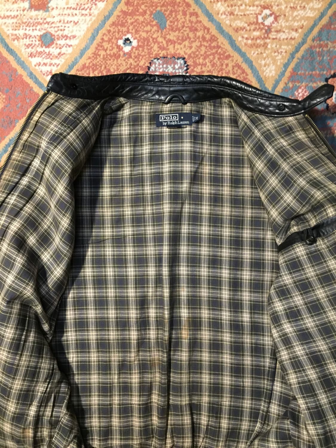 90‘s 폴로 맥스웰 레더자켓 상품이미지9