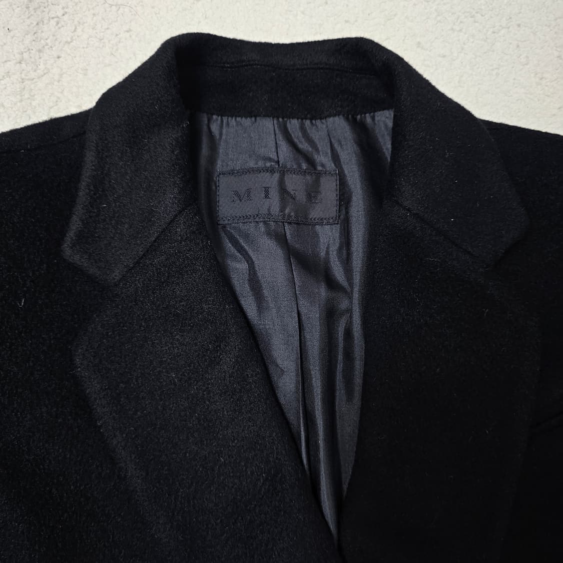 66 MINE 한섬 마인 캐시미어 100% 코트 자켓 상품이미지2