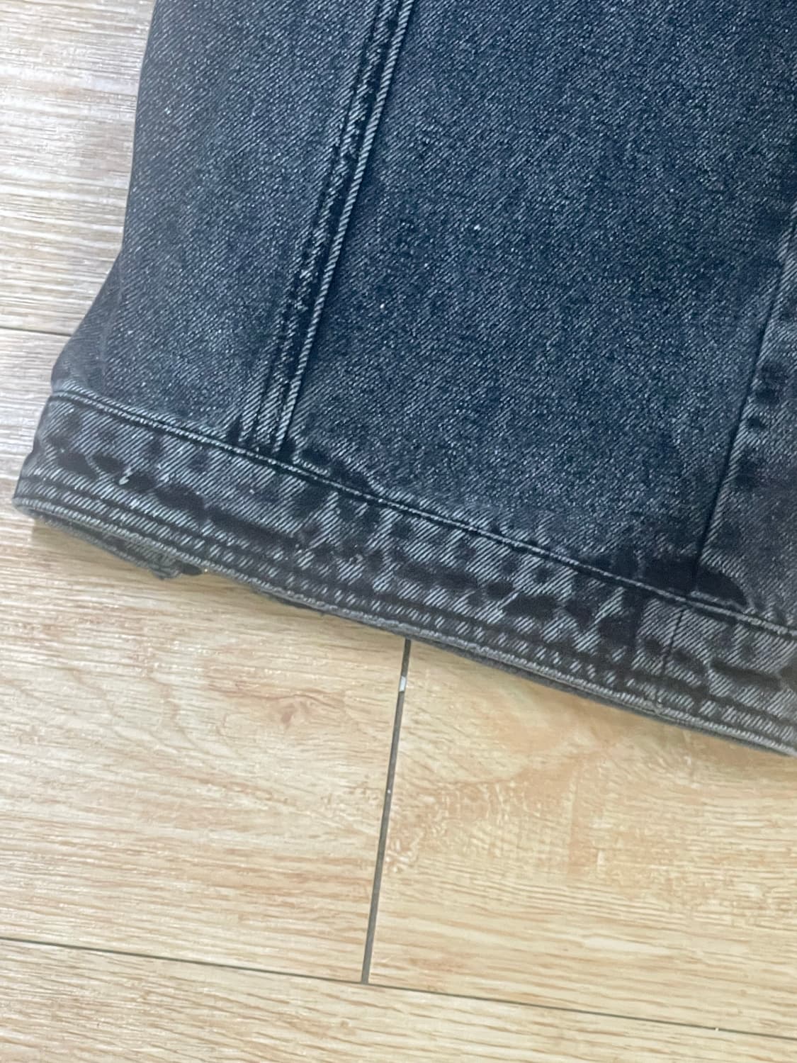 엔더슨벨 블리치 워시드 지퍼 진 상품이미지4