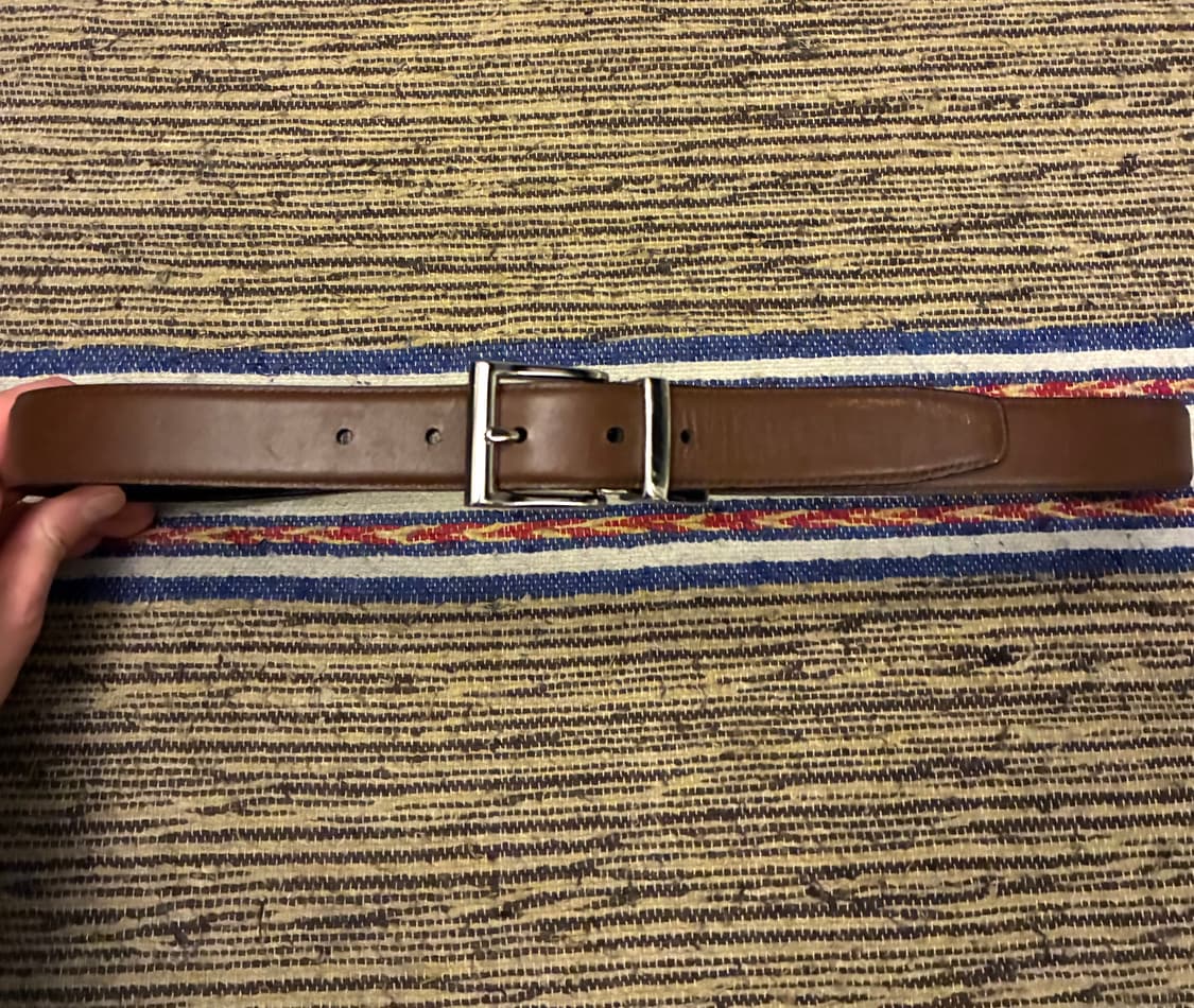 (30~33)POLO 폴로랄프로렌 리버시블 양면 레더벨트 가죽벨트 상품이미지2