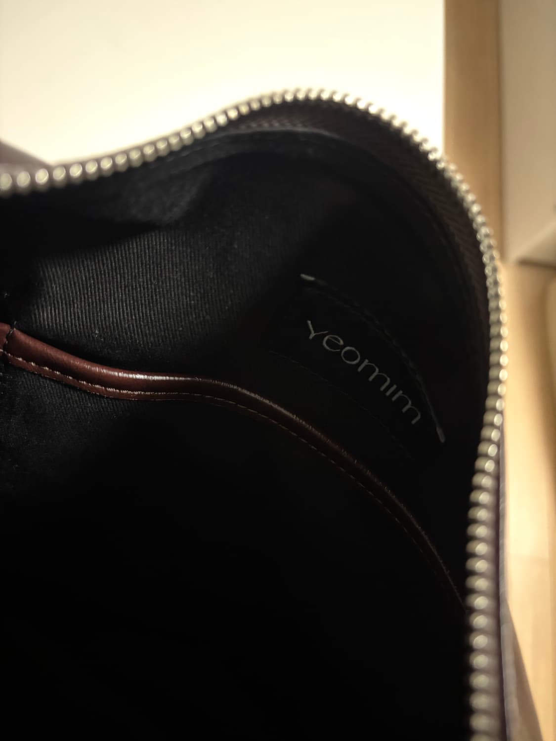 여밈 belted ridge bag (crinkle brown) 상품이미지4