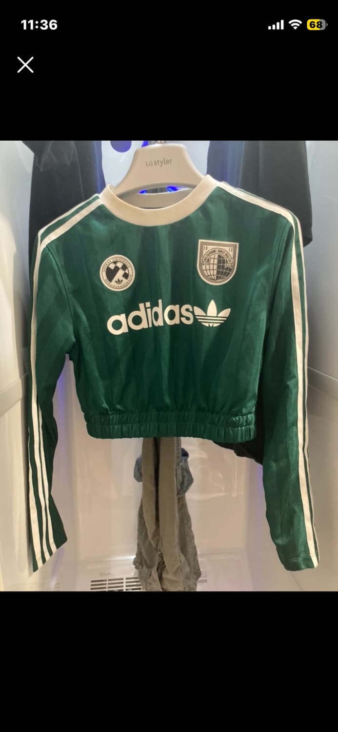 아디다스 긴팔 크롭티 상품이미지2