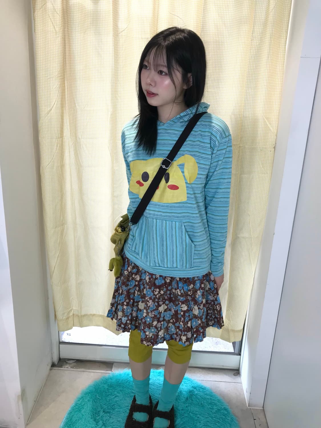 귀여운 병아리 프린팅 후드 코디셋🐥 상품이미지1