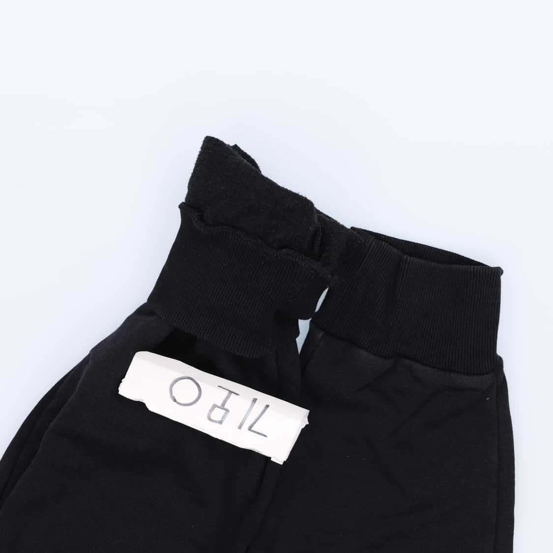 [80] 장미쉘 블랙 트레이닝바지 기모 조거팬츠 0119H2 상품이미지4