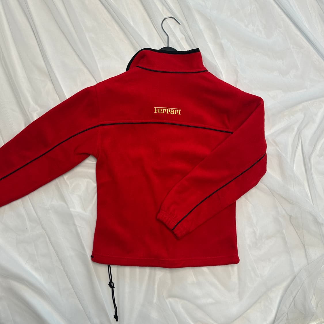 90s 페라리 파이핑 후리스 자켓 상품이미지2