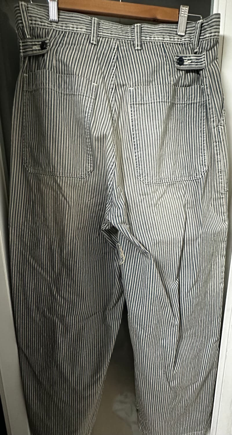 3,L) 캐피탈 리버티 히코리 퍼티그 배기팬츠 상품이미지3