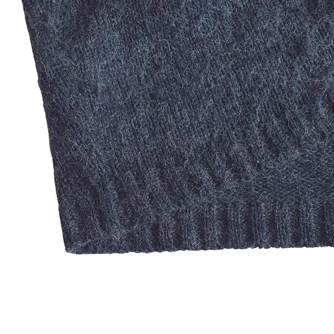 지그재그 반소매 니트 인디고 상품이미지5