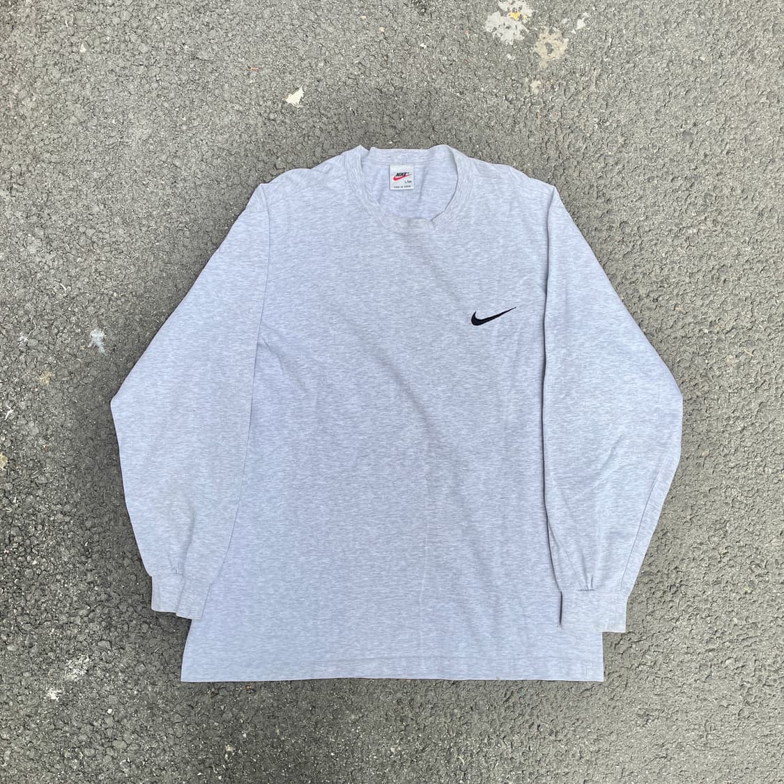 90s 나이키 made in korea  올드스쿨 긴팔티 롱슬리브 L 상품이미지2