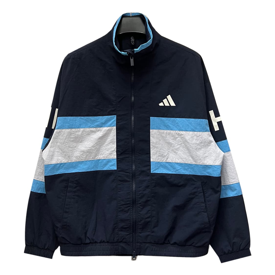 아디다스 루즈핏 워딩 팩 메쉬 라인 우븐 바람막이 M~L 상품이미지2