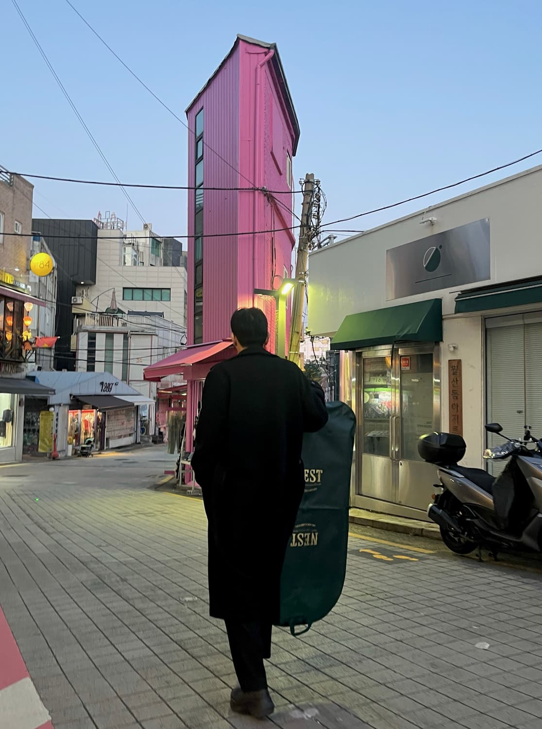 본쿠라 사샤 레더 카코트 40 새상품 상품이미지10