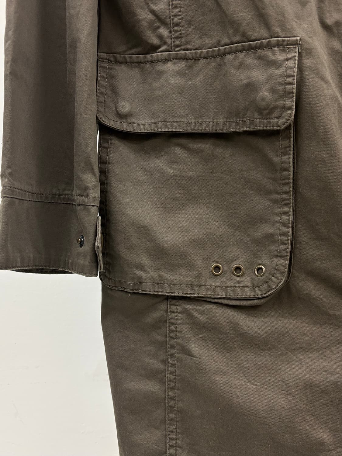 빈티지 카키 야상 자켓 상품이미지7