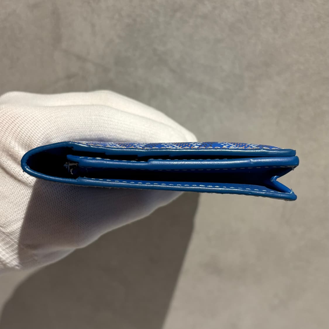 S OS사이즈 고야드 리슐리우 장지갑 블루 상품이미지6