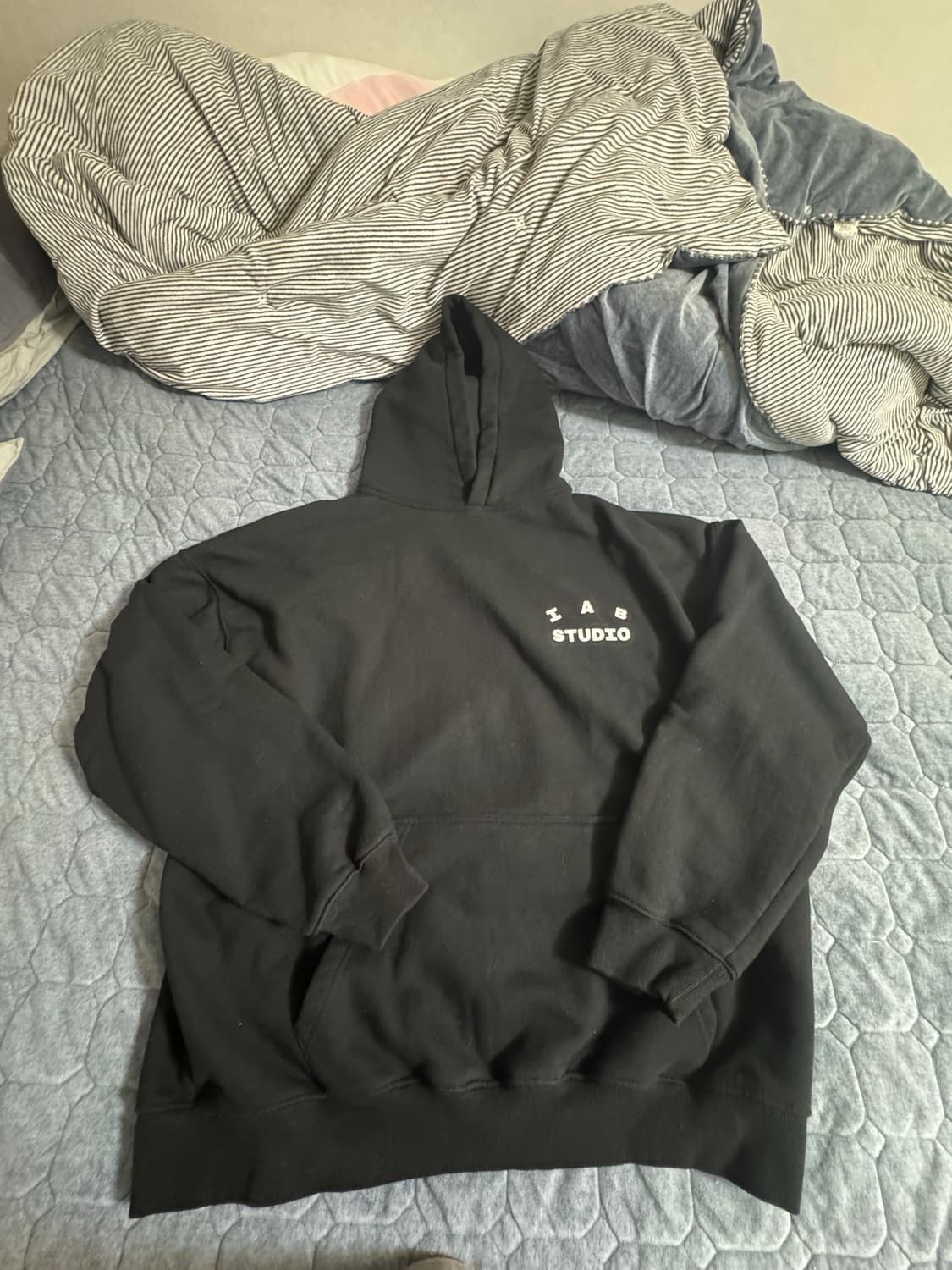 IAB studio (아이앱 스튜디오) 후드 블랙  xxl 상품이미지1