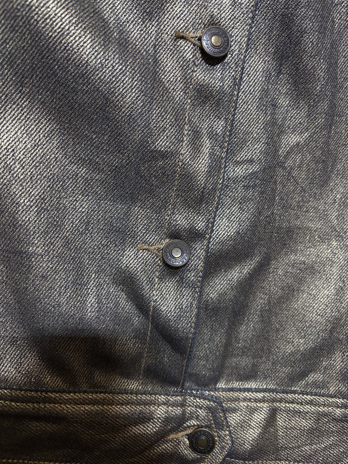 vintage newport news cotton denim jacket 상품이미지5