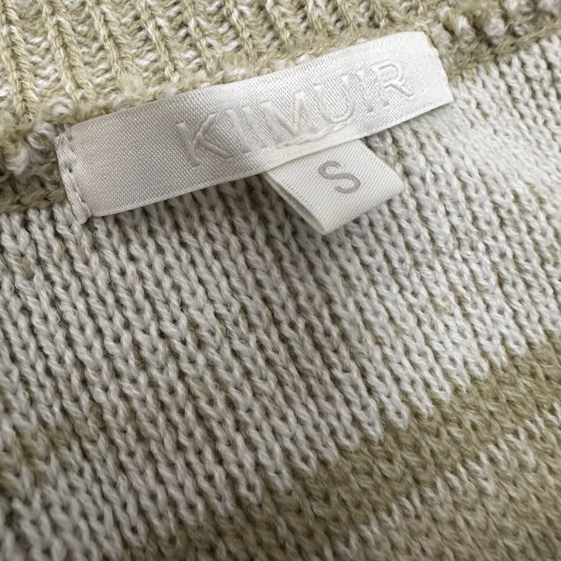 KIIMUIR 키뮤어 니트 조끼 베스트 상품이미지3