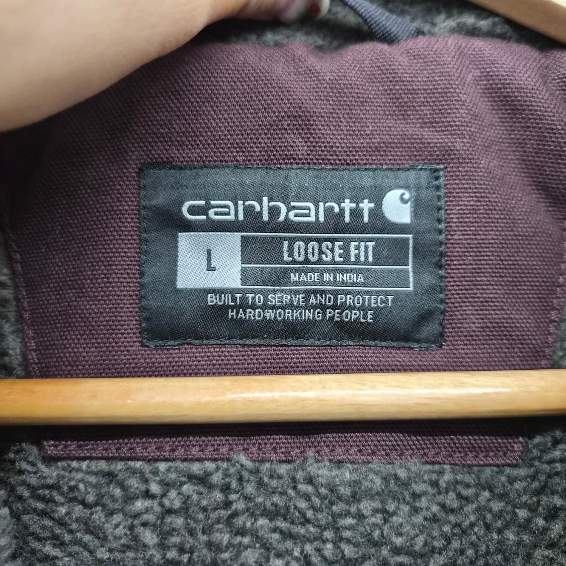 칼하트 센드스톤 셰르파 안감 시에르 자켓 남성 L 상품이미지6